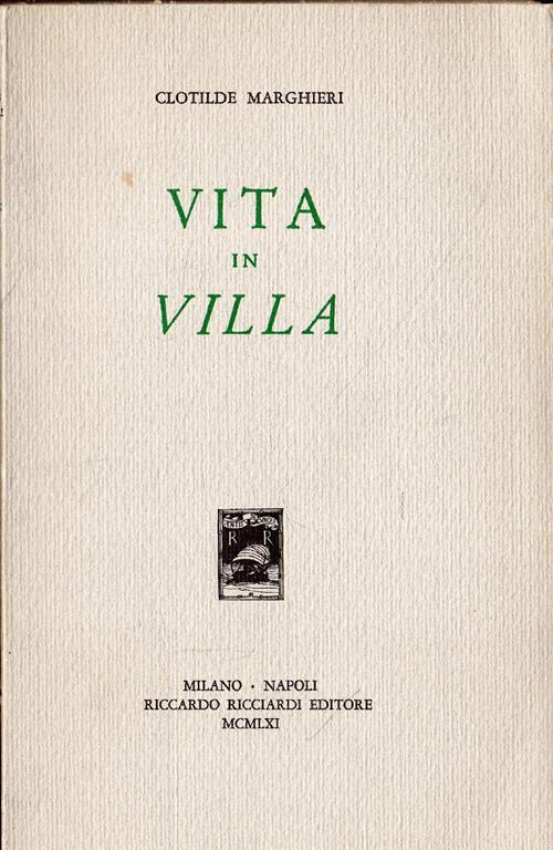 VITA IN VILLA